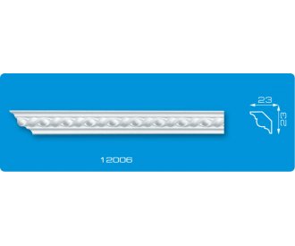 Потолочный плинтус ФОРМАТ инжекционный 12006
