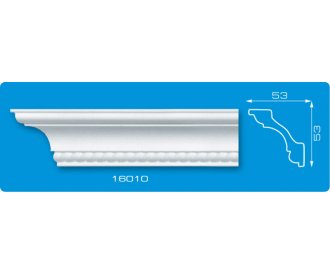 Потолочный плинтус ФОРМАТ инжекционный 16010